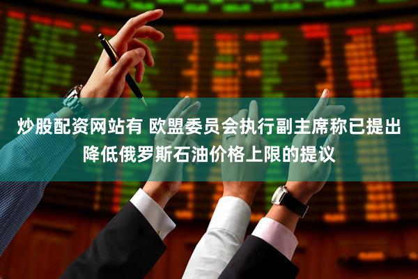 炒股配资网站有 欧盟委员会执行副主席称已提出降低俄罗斯石油价格上限的提议