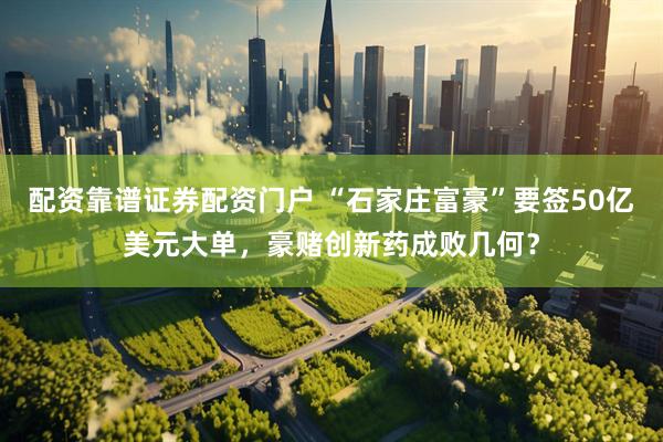 配资靠谱证券配资门户 “石家庄富豪”要签50亿美元大单，豪赌创新药成败几何？